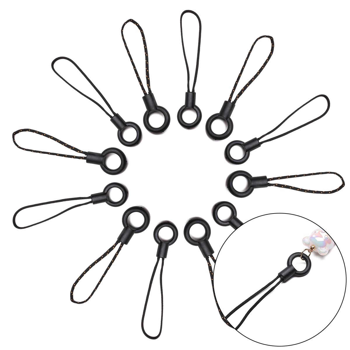 Phone Accessories Hanger - 2 Stuks 6/7 Cm Lanyard Koorden