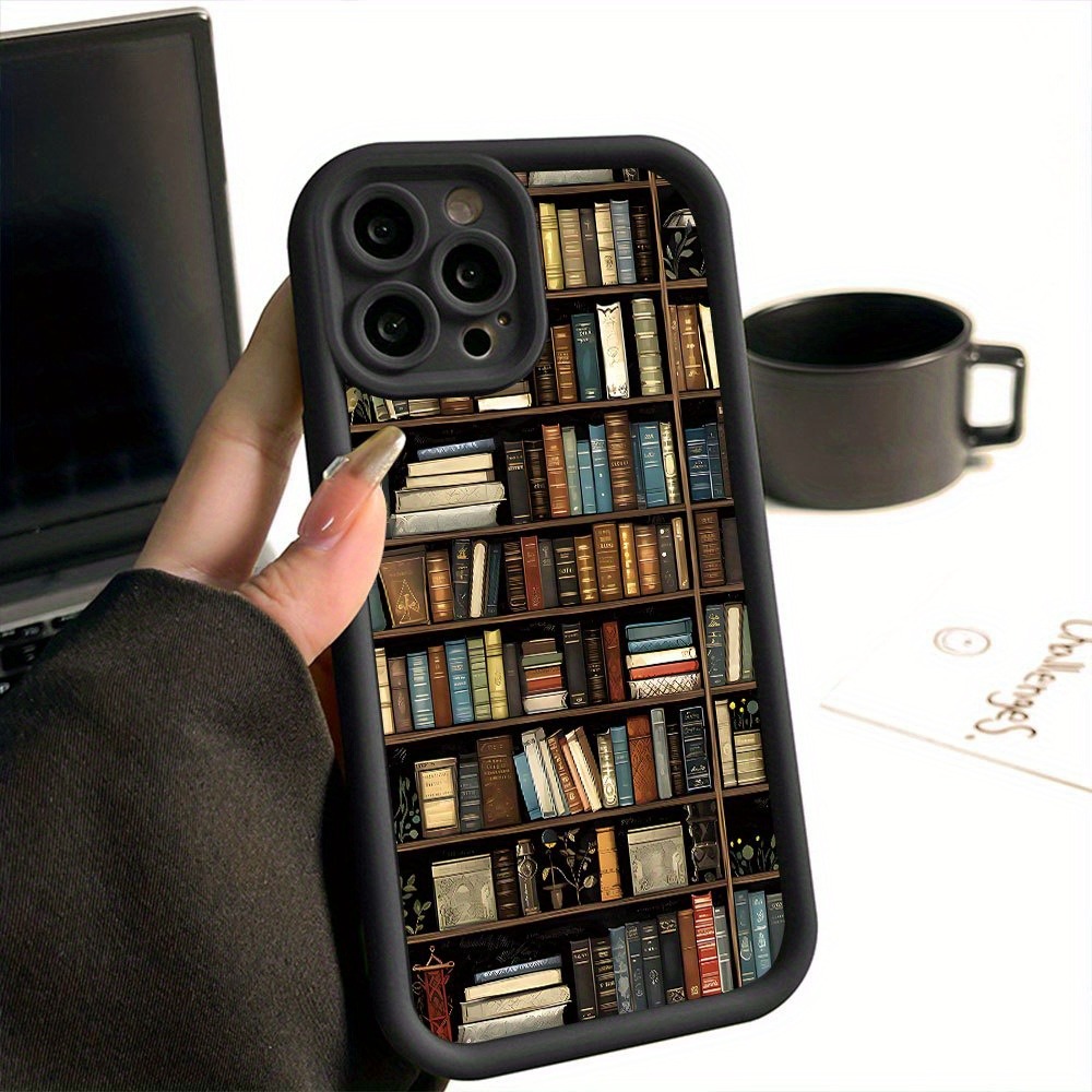 Phone Accessories To Sell - Boekenplank Creatief Patroon Telefoonhoesje Voor iPhone