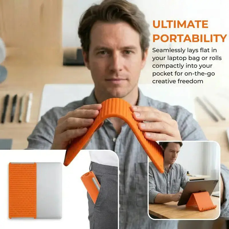 Phone Accessories Diy - Siliconen opvouwbare telefoonstandaard Tablets Laptops DIY-displaystandaard