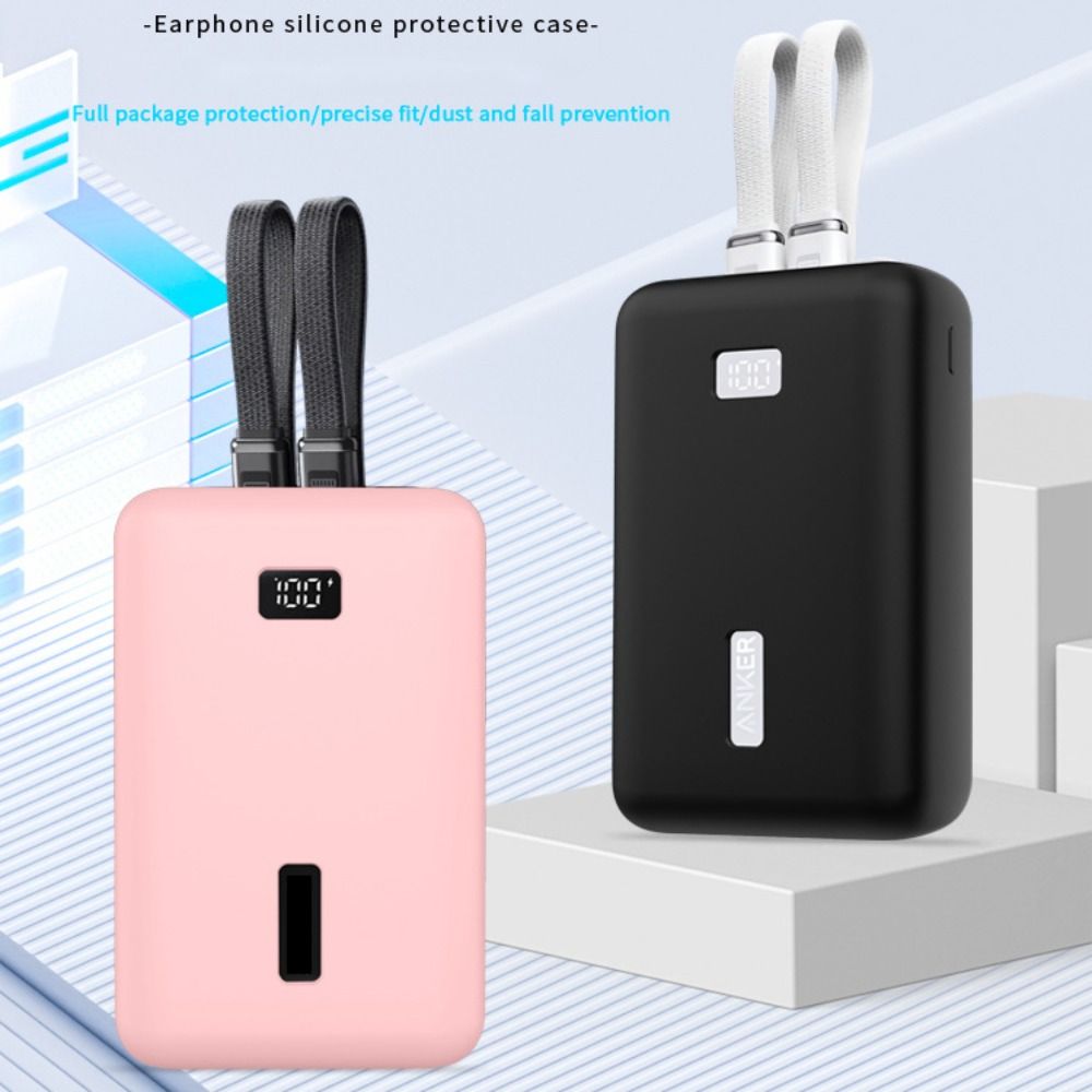 Portable Charger 20000Mah - Siliconen Draagbare Oplader Beschermhoes a1681 Schokbestendige