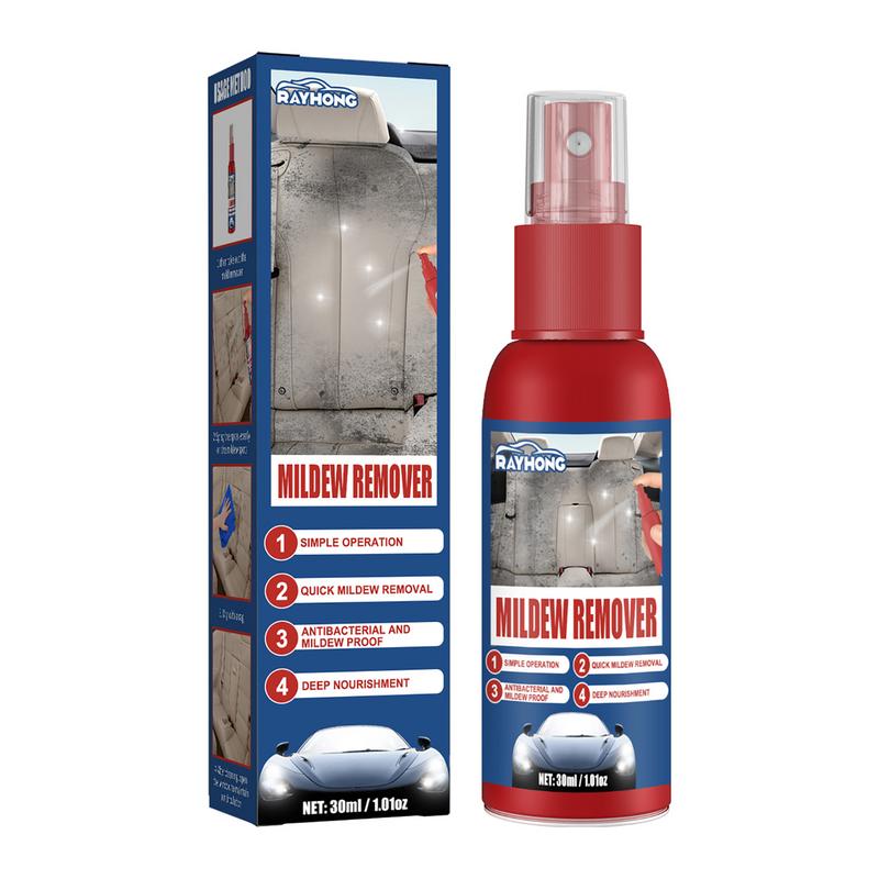 Screen Cleaner Spray - 30ml Auto-interieur Meeldauw Remover Zetels Voetmatten