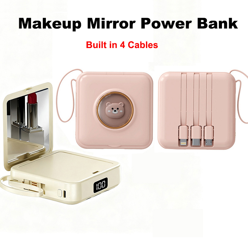 Portable Charger 20000Mah - 20000 mAh Mini Power Bank Ingebouwde