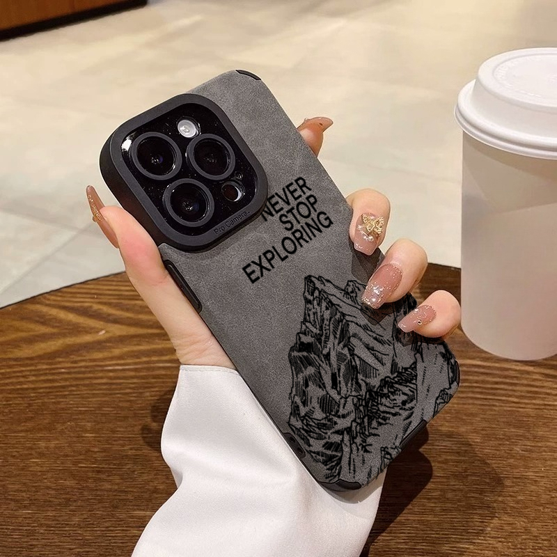 Phone Accessories Iphone - Modieus 'Never Stop Exploring' telefoonhoesje voor