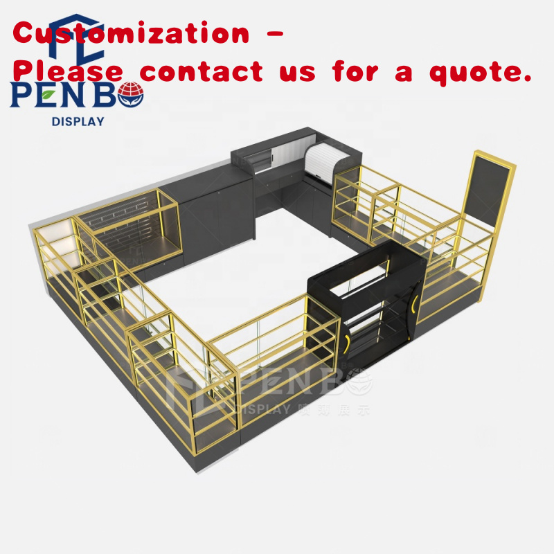 Phone Accessories Shop Design - op maat. High-end mobiele telefoonreparatiewerkplaats Meubilair