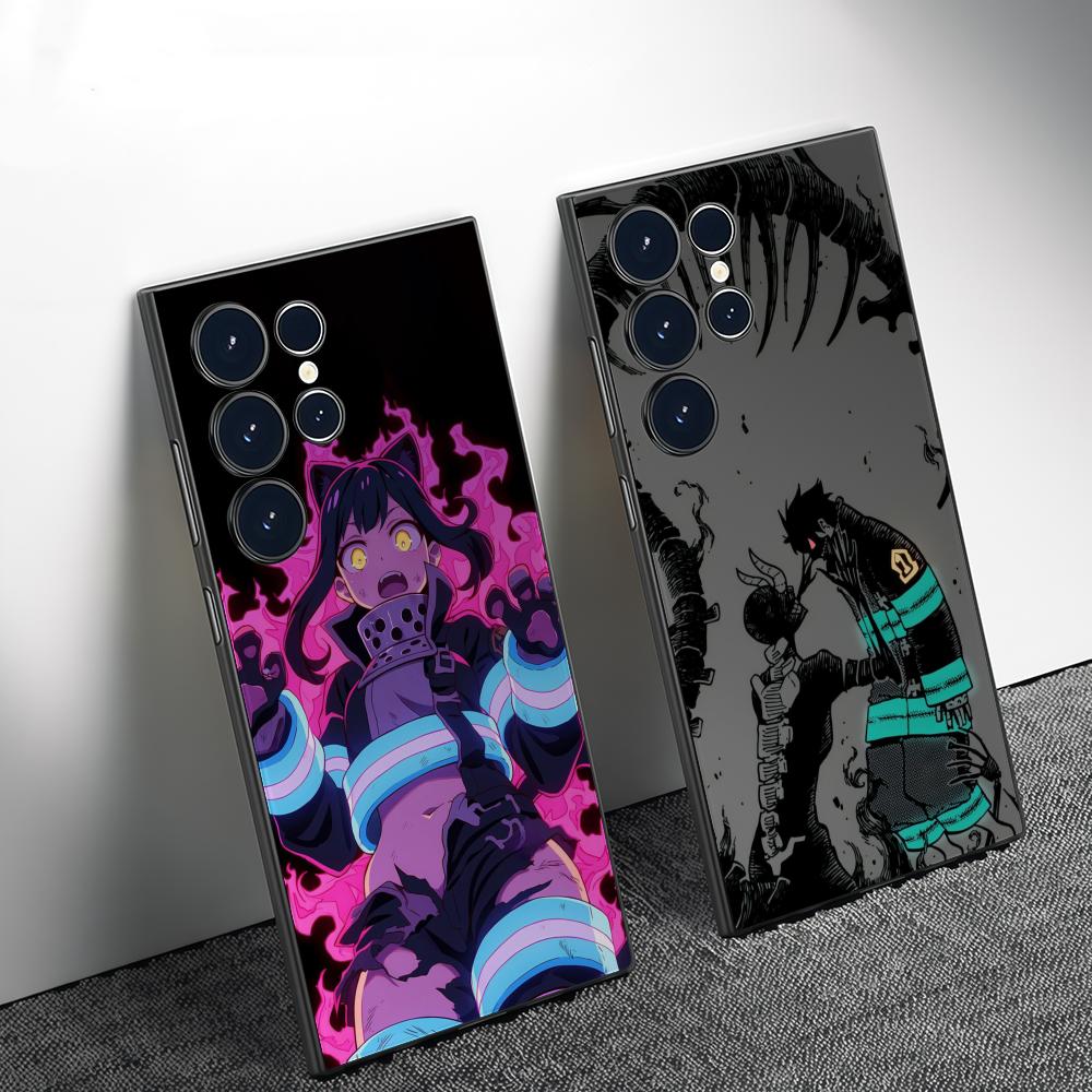 Samsung Accessories Phone - Anime F-Fire Force Telefoonhoesje Voor Samsung