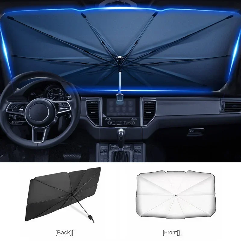 Phone Accessories Iphone - Baseus Windshield SunShade Paraplu Omzoomde randen