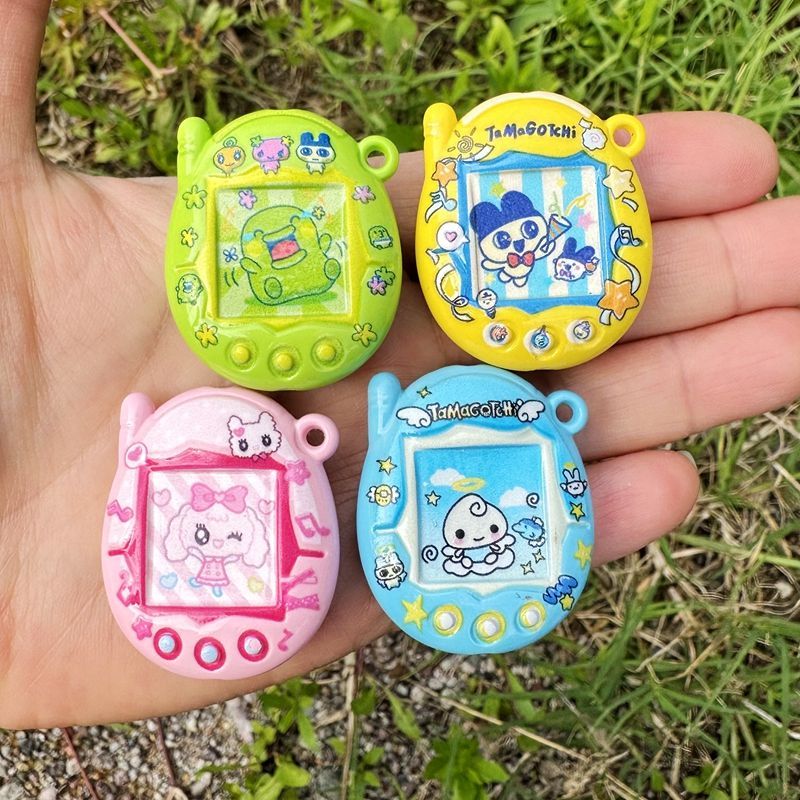 Phone Accessories Diy - Tamagotchi dubbelzijdig bedrukte kralen DIY materialen,