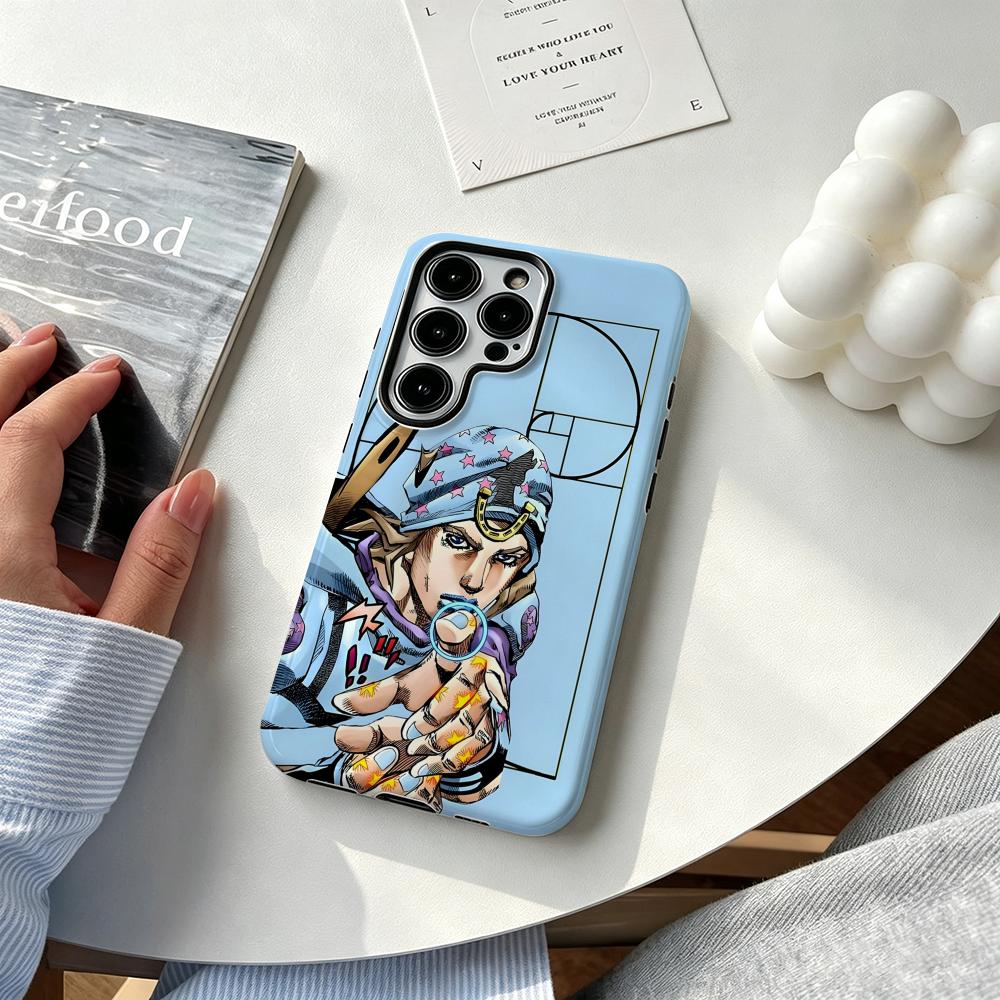 Samsung Accessories Phone - Stijlvolle Anime J-JOJO Steel Ball Run