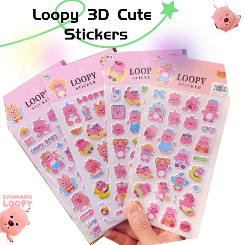 Phone Accessories Diy - Nieuwe Pororo Anime Schattige Loopy 3D