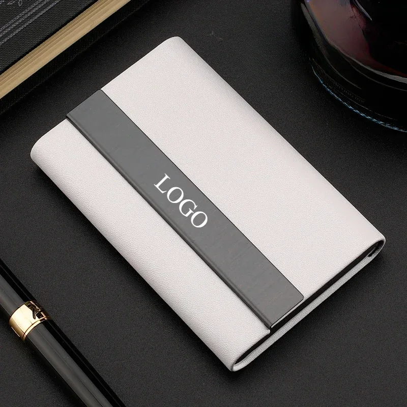 Phone Accessories Company - Aangepast logo Superfiber PU-leer Zakelijke metalen