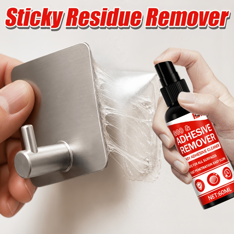 Screen Cleaner Spray - KJM Lijmverwijderaar Spray voor Wandhaken, Dubbelzijdige