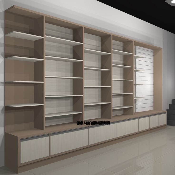 Phone Accessories Shop Design - M2 Display Moderne Houten Mobiele Telefoon