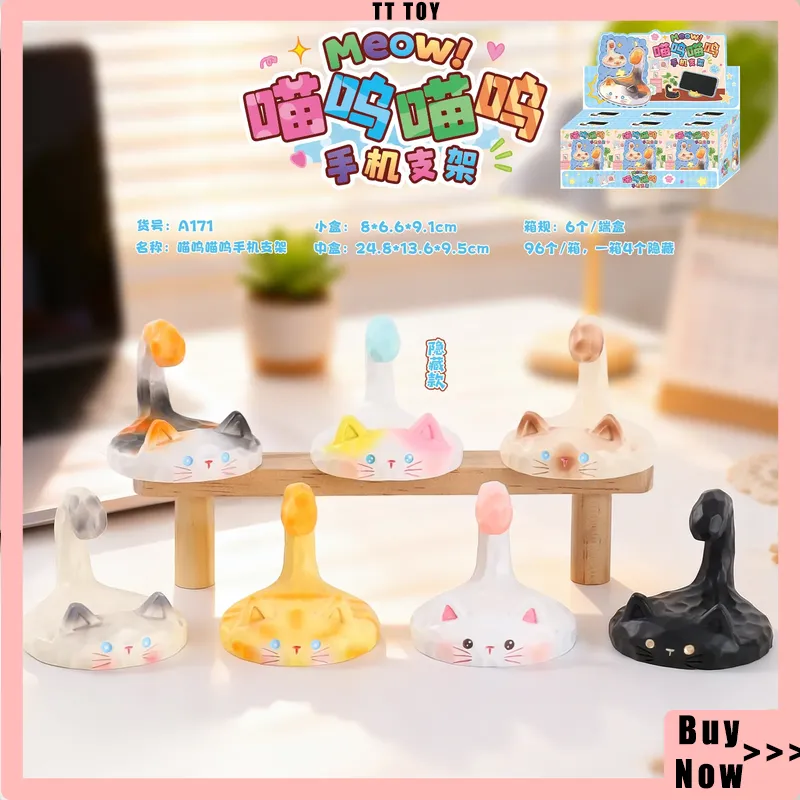 Hot Cat Pai Meow Telefoonhoude - Phone Accessories Blind Box recensie en prijs