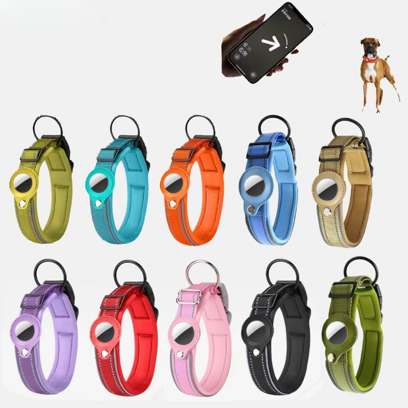 AirTag halsband Reflecterende  - Airtag Holder Case recensie en prijs