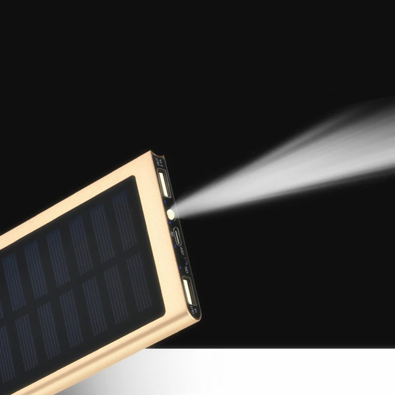 20000mAh zonne-energiebank LED - Portable Charger 20000Mah recensie en prijs
