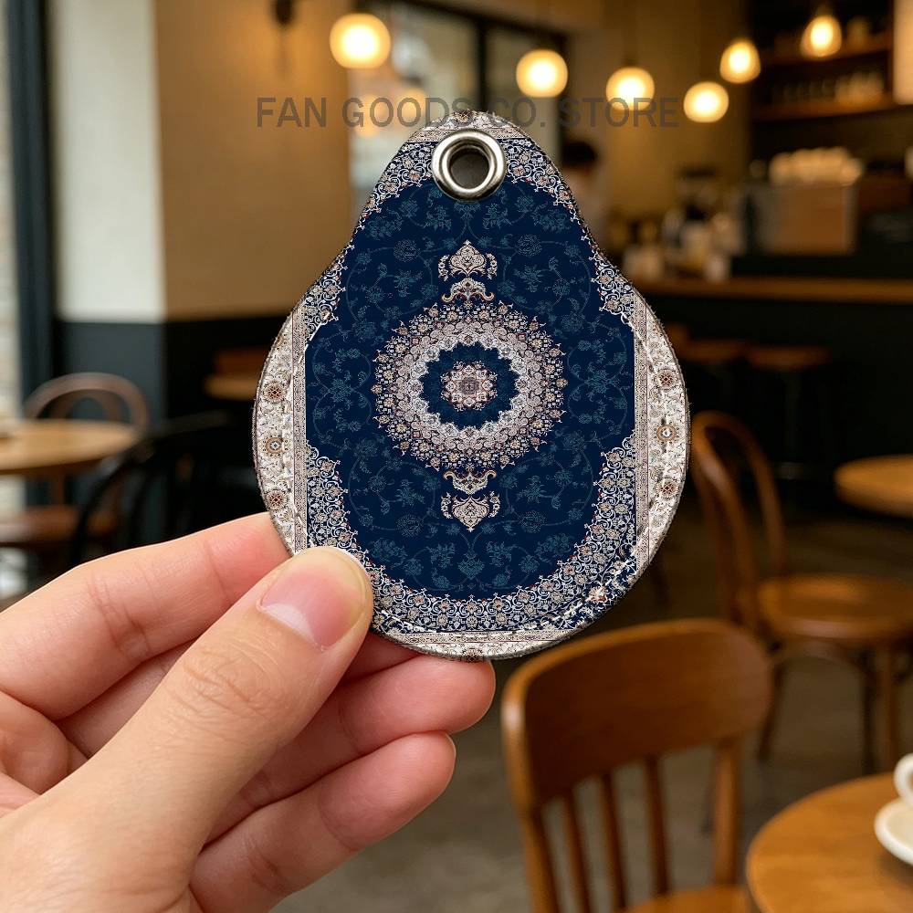 Perzisch tapijt PU lederen kaa - Airtag Holder Case recensie en prijs