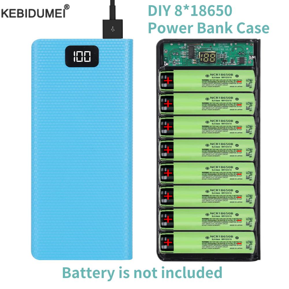 Diy 8*18650 Batterij Power Ban - Portable Charger 20000Mah recensie en prijs