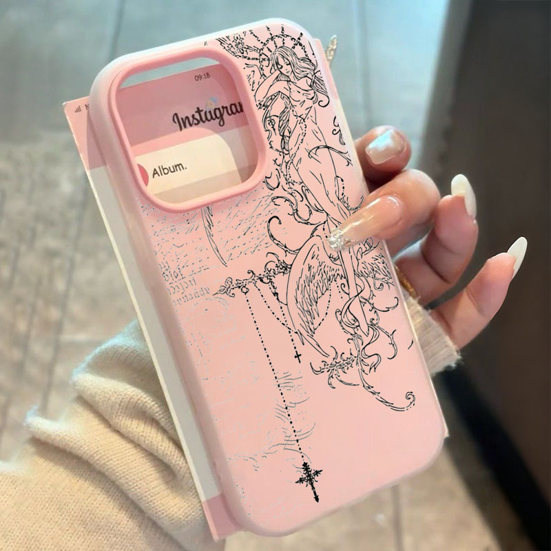 Gotische stijl engel kruis lij - Samsung Accessories Phone recensie en prijs