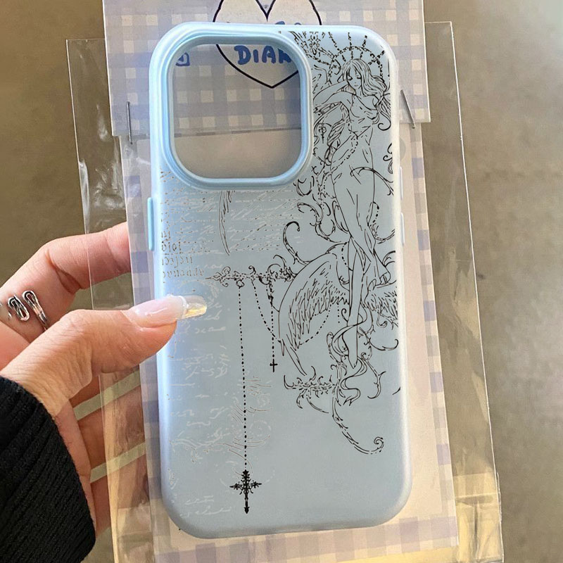 Gotische stijl engel kruis lij - Samsung Accessories Phone recensie en prijs