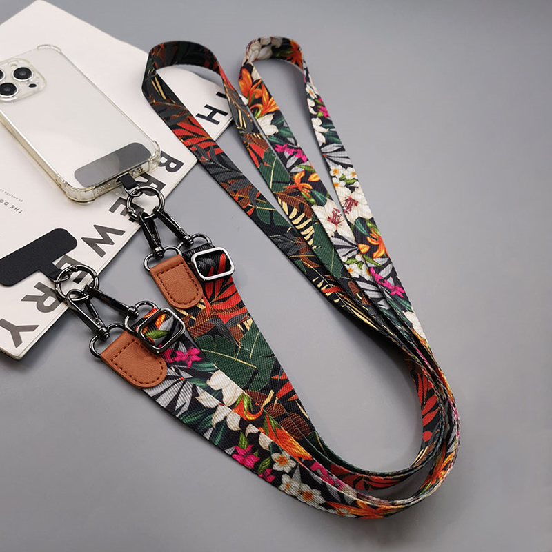 Tropisch patroon Crossbody mob - Neck Hanging Phone Holder recensie en prijs