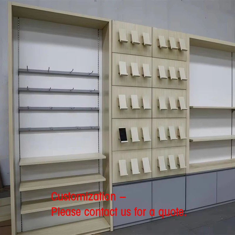 Modern ontworpen displaykast,  - Phone Accessories Shop Design recensie en prijs