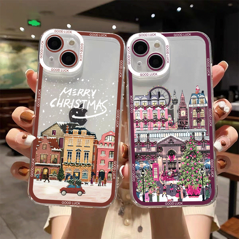 Winter Nieuwjaar Kerst Straat  - X Phone Accessories recensie en prijs