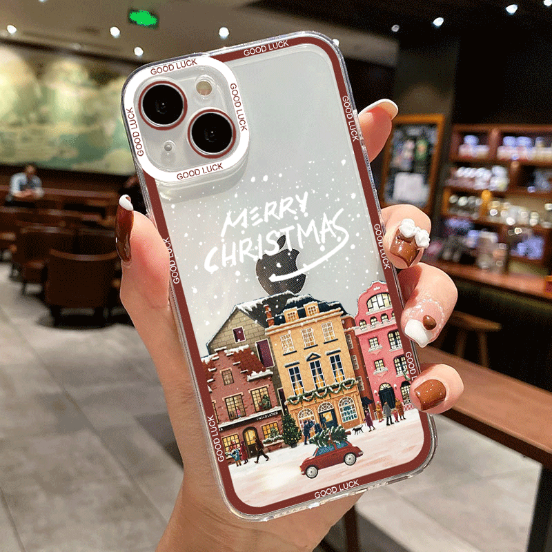 Winter Nieuwjaar Kerst Straat  - X Phone Accessories recensie en prijs