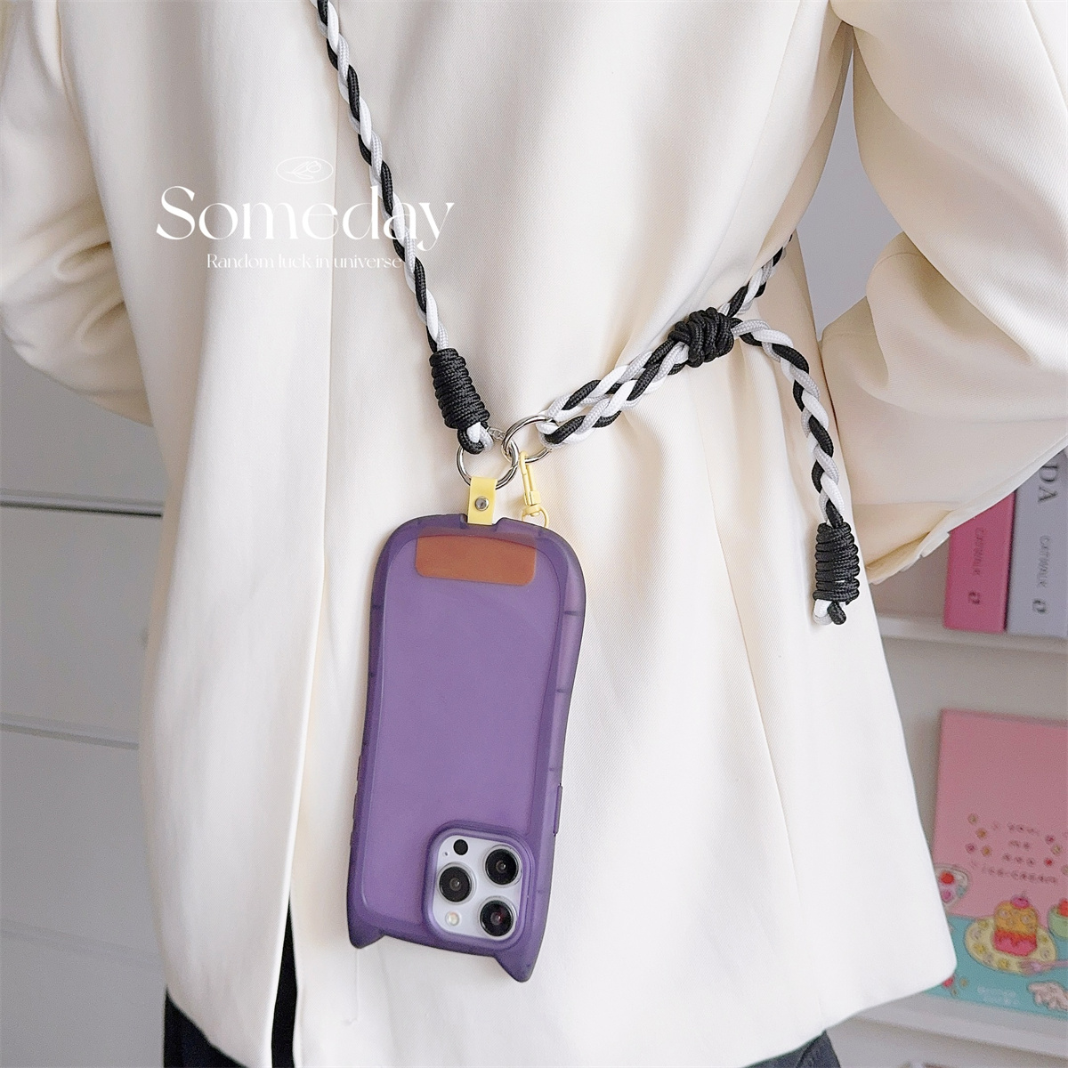 1Pc Modieus Verstelbare Lengte - Phone Accessories Hanger recensie en prijs