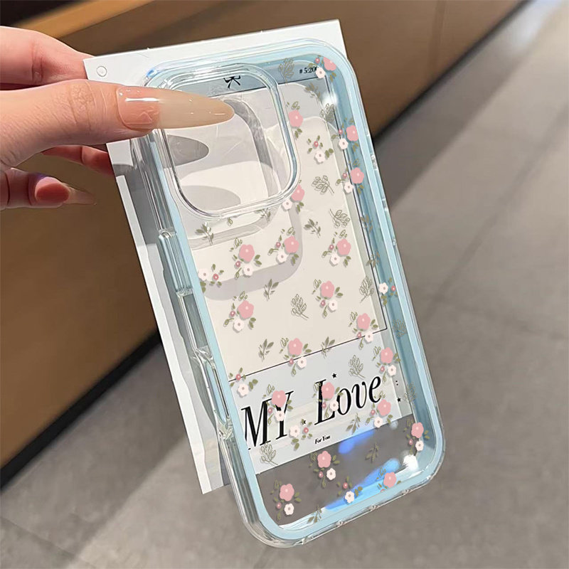 Groene Bladeren Roze Bloem 2-i - Phone Accessories Iphone recensie en prijs