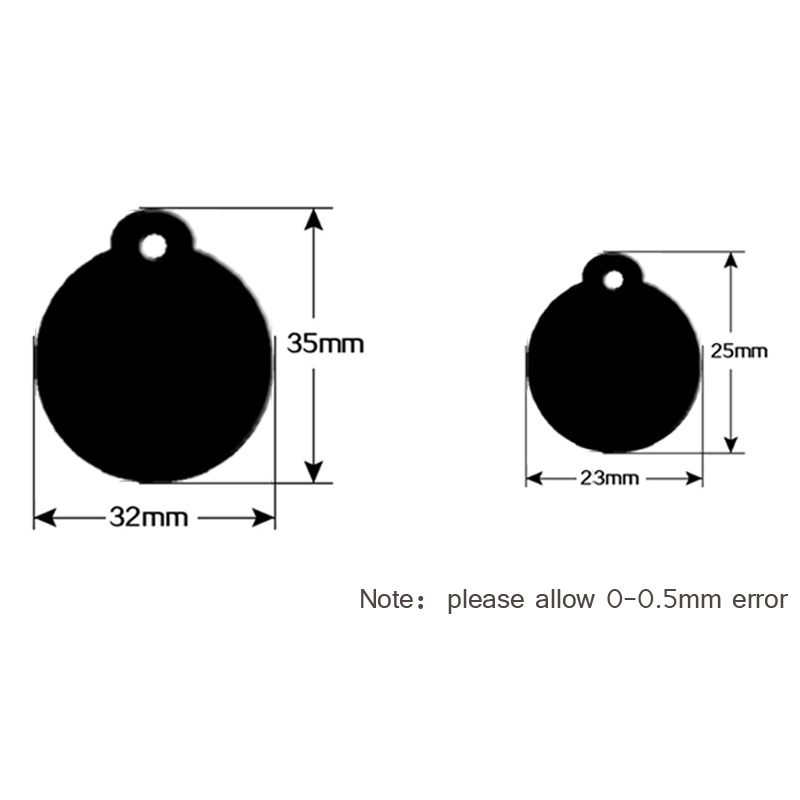 100 stuks aluminium katten-ID- - Phone Accessories Names recensie en prijs