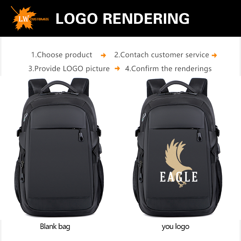 Luxe rugzak met geprint logo,  - Phone Accessories Company recensie en prijs