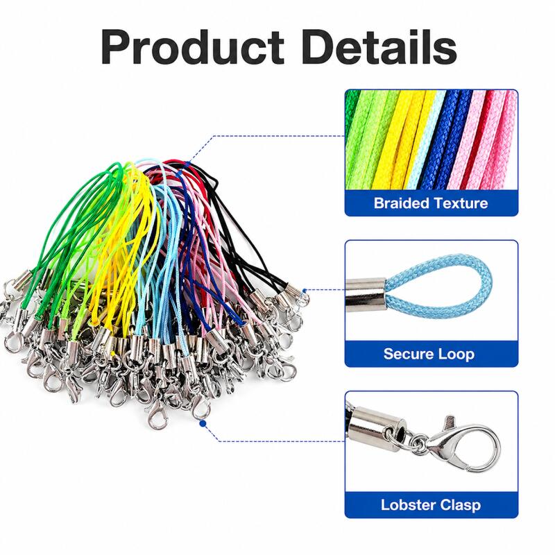 100 stuks Lanyard Lariat Koord - Phone Accessories Hanger recensie en prijs
