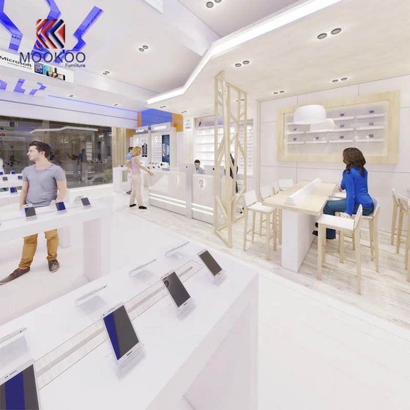 Mobiele telefoonwinkel display - Phone Accessories Shop Design recensie en prijs