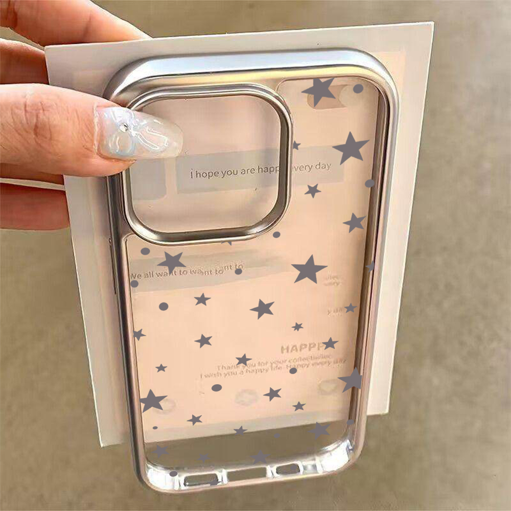 Y2K Stars Fashion Transparante - Phone Accessories Iphone recensie en prijs