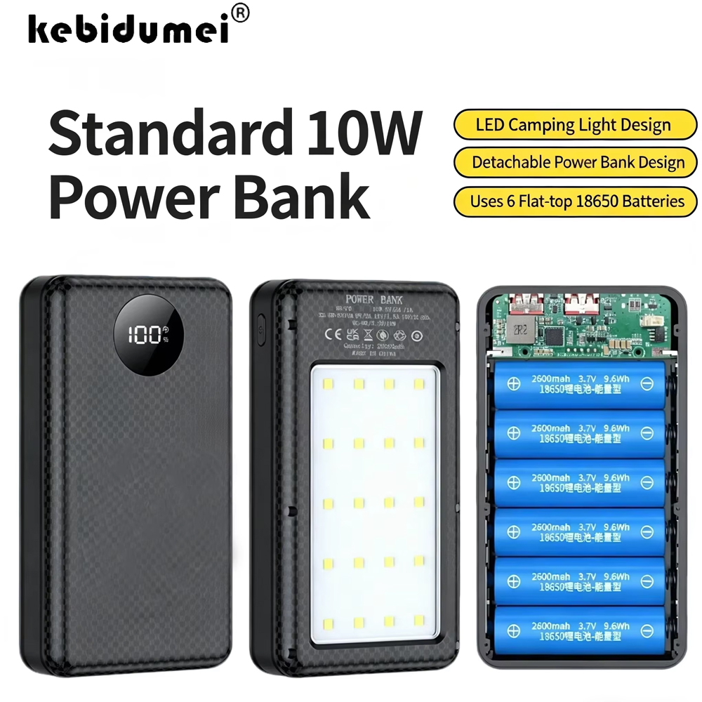 KEBIDUMEI 6*18650 20000mAh Pow - Portable Charger 20000Mah recensie en prijs