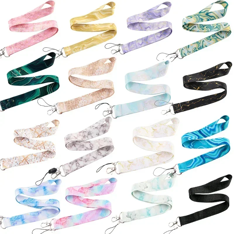 Marmeren afdrukken nekkoord sl - Neck Hanging Phone Holder recensie en prijs