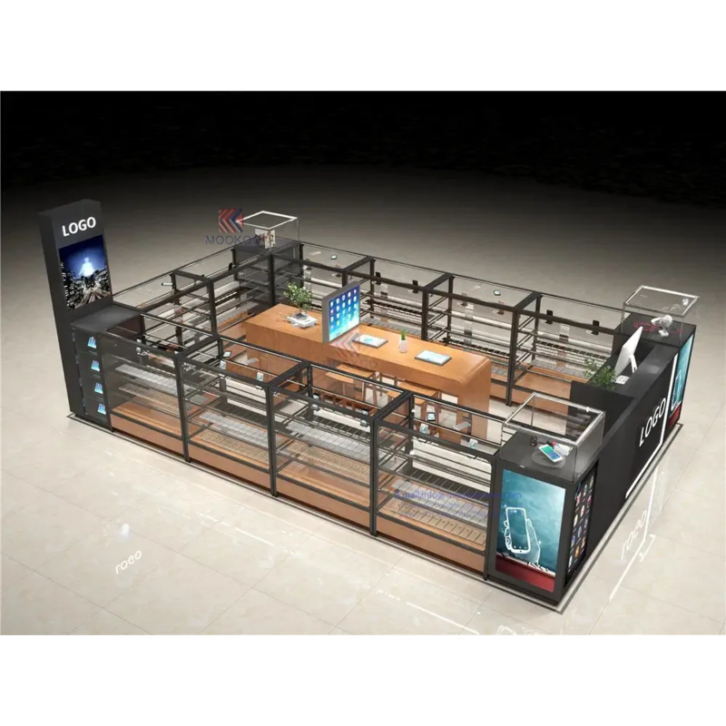 Kiosk voor telefoonaccessoires - Phone Accessories Shop Design recensie en prijs