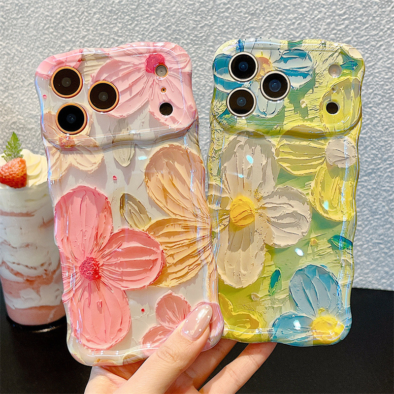 Mode-olieverfschilderij bloeme - Phone Accessories Iphone recensie en prijs