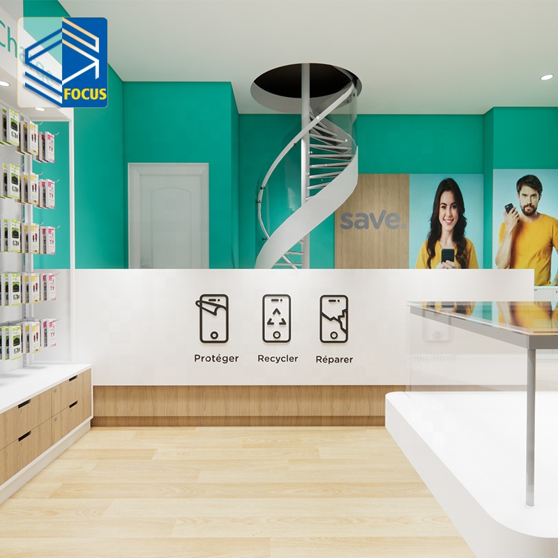 op maat. Mobiele telefoonacces - Phone Accessories Shop Design recensie en prijs
